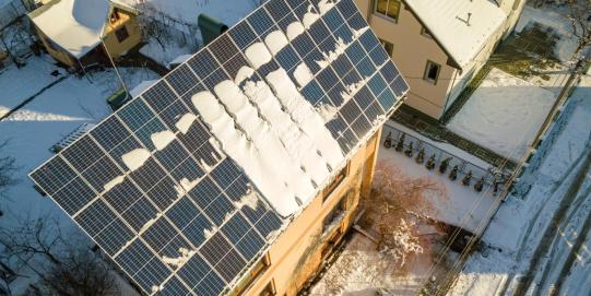 Schneefangsystem Photovoltaik