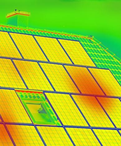 Kontrolle mit Wärmebildkamera